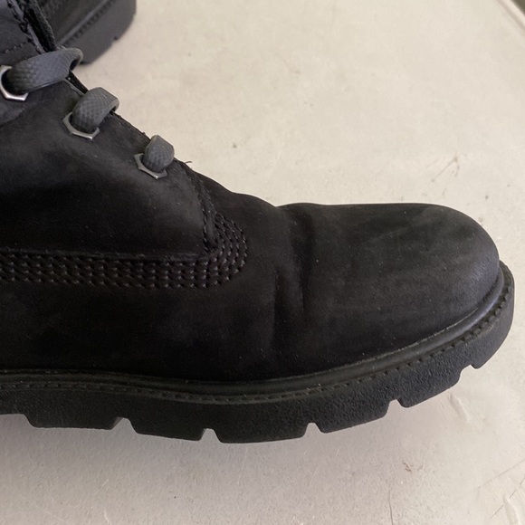 Timberland black suede kids boots - Picture 10 of 16